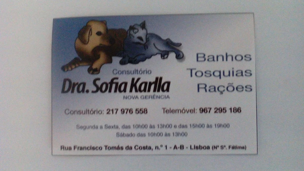 Veterinária Dra. Sofia Karlla — 2
